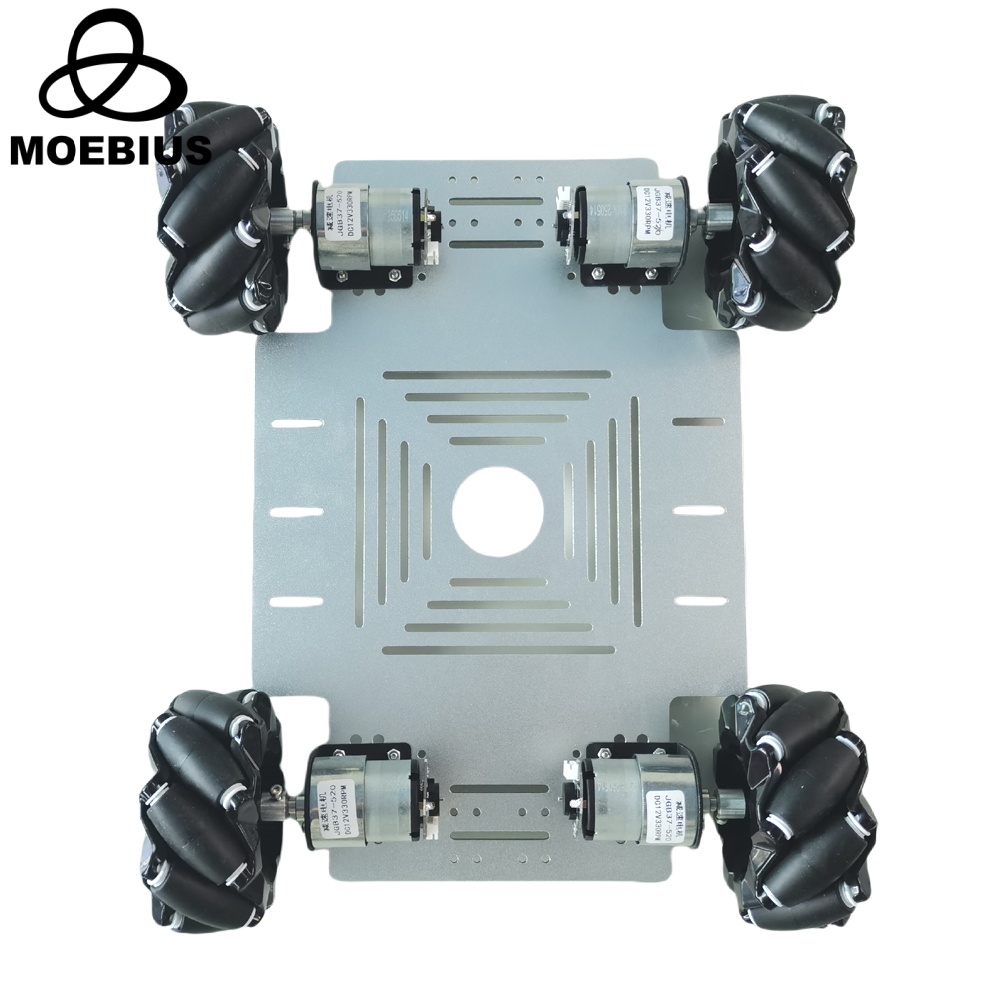 Arduino Kit - MOEBIUS 26KG Laadvermogen 4WD Mecanum Wiel