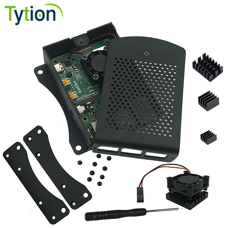 Pi Power Supply - Raspberry Pi 4B 3B aluminium behuizing