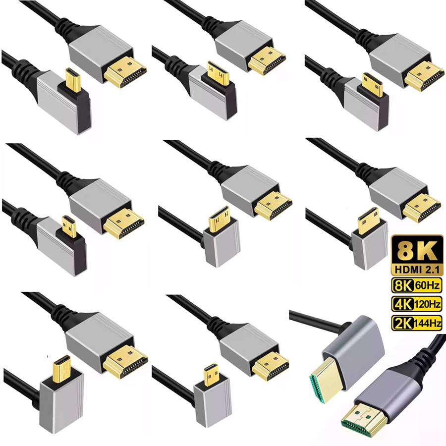 Pi Camera Cable - Micro HDMI-compatibel naar HDMI-kabel 8K voor