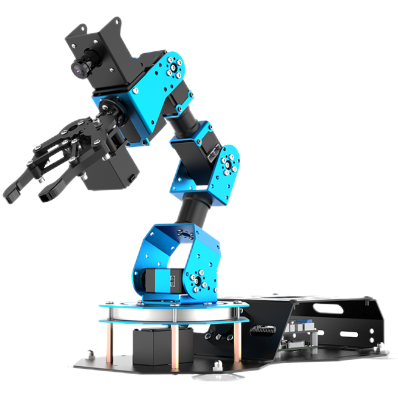 Raspberry Pi Kit - 6 Dof robotarm met servo-grijper, AI-gebaseerde