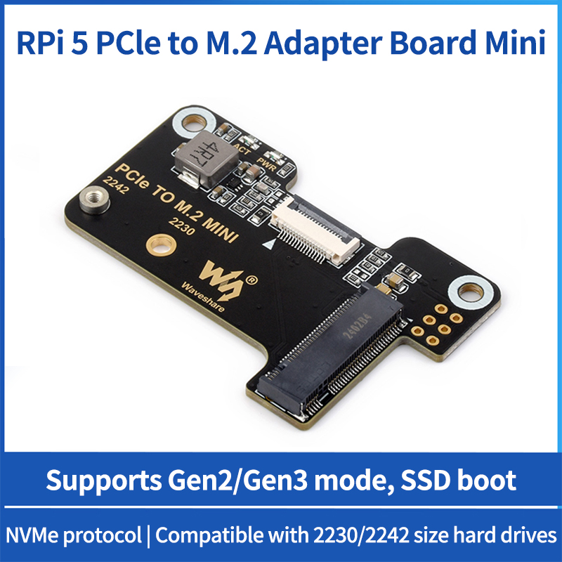 Pi Cooler - Raspberry Pi 5 PCIe naar M.2