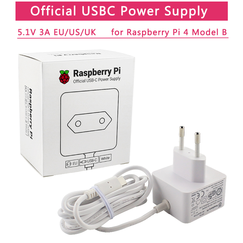Pi Power Supply - Officiële Raspberry Pi 4 Voeding 5V
