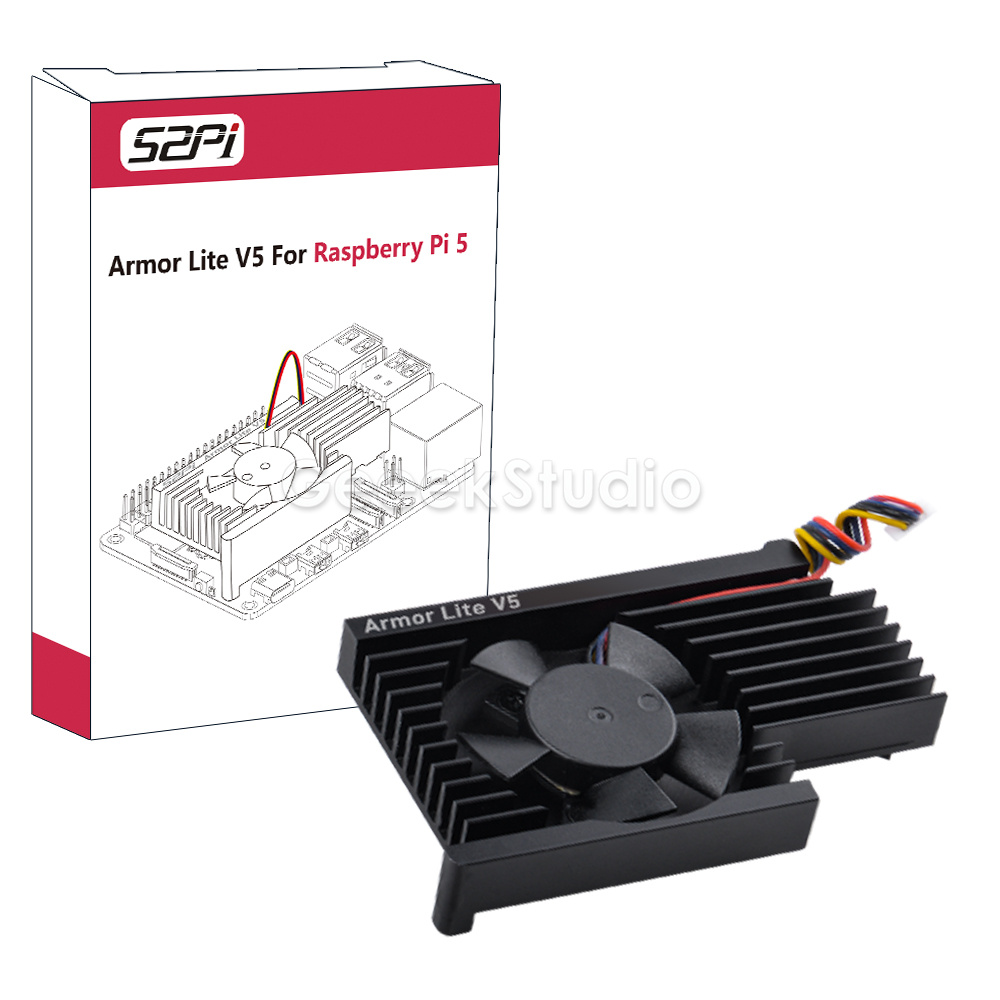 Pantser Lite V5 Aluminium Cnc  - Pi 5 Case recensie en prijs