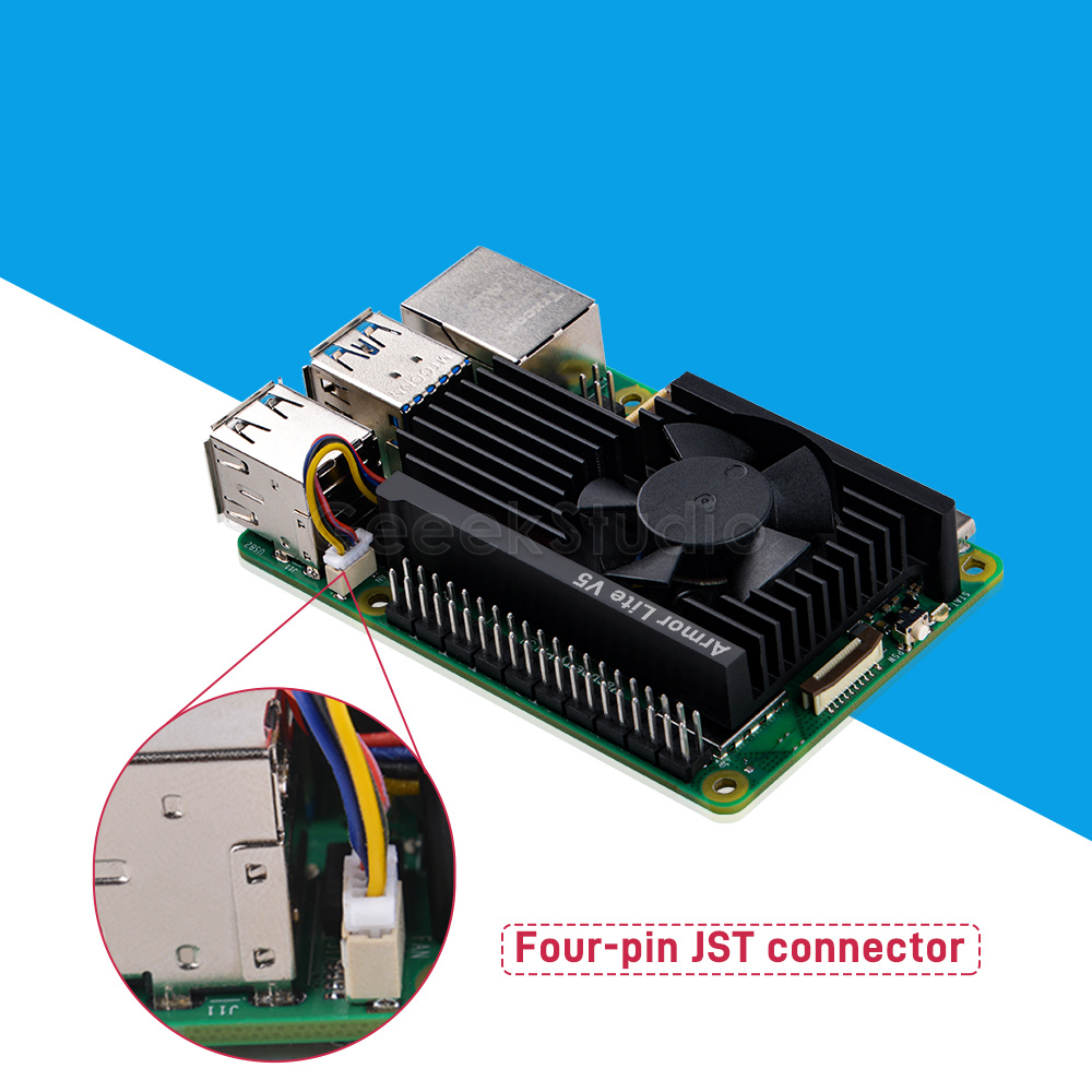 Pantser Lite V5 Aluminium Cnc  - Pi 5 Case recensie en prijs