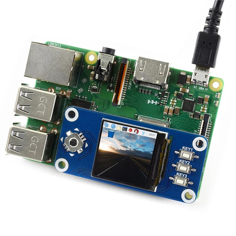 HAT voor Raspberry Pi 1.3 inch - Pi Zero recensie en prijs