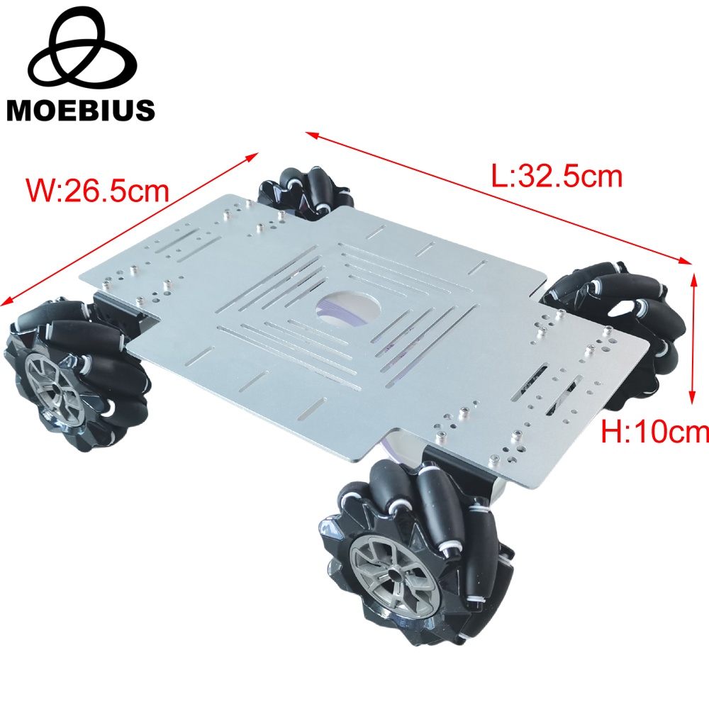 MOEBIUS 26KG Laadvermogen 4WD  - Arduino Kit recensie en prijs