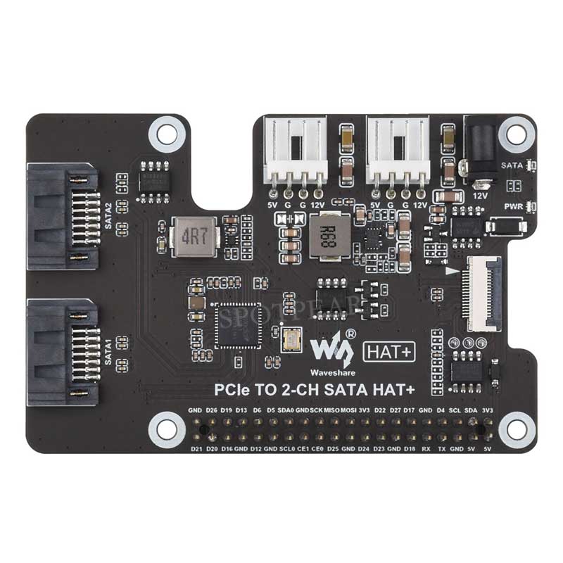 Raspberry Pi 5 PCIe naar SATA- - Pi Cooler recensie en prijs