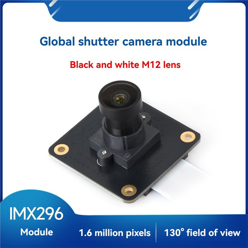 QWE-IMX296 1.6MP BW-camera 145 - Raspberry Pi Global Shutter Camera Imx296 recensie en prijs