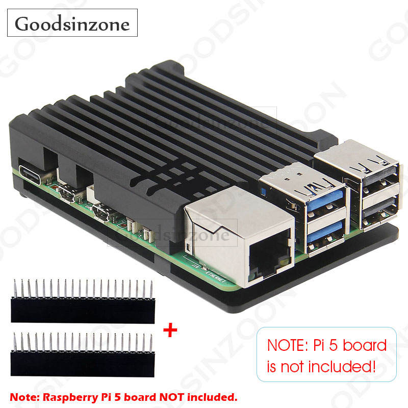 Raspberry Pi 5 aluminium pants - Pi Cooler recensie en prijs