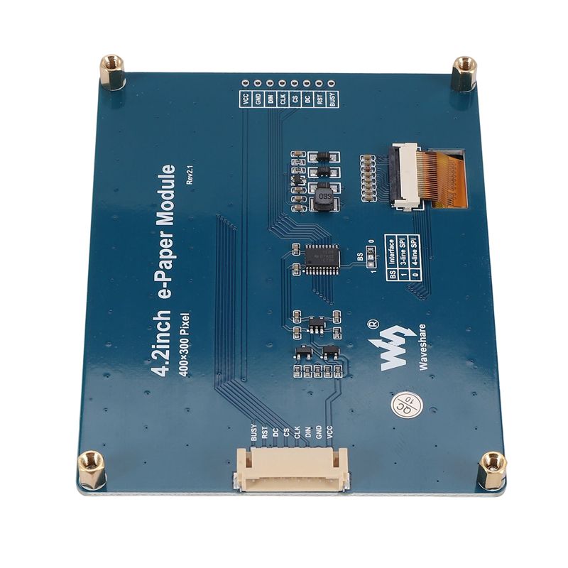 Waveshare 4,2 inch E-Ink displ - Raspberry Pi 4 recensie en prijs