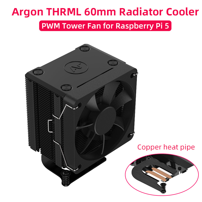 Raspberry Pi 5 Argon Thrml 60M - Pi Power Supply recensie en prijs
