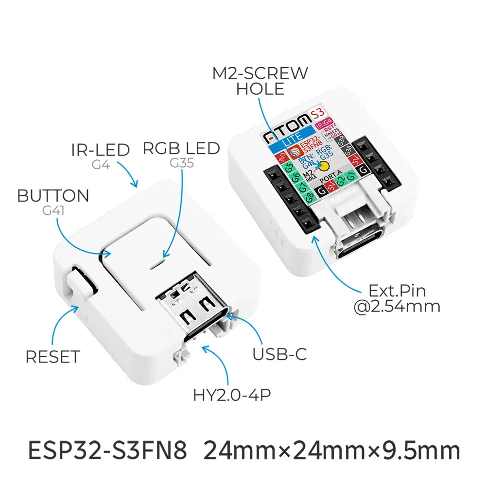 M5Stack AtomS3-Lite ESP32-S3 o - Arduino Kit recensie en prijs