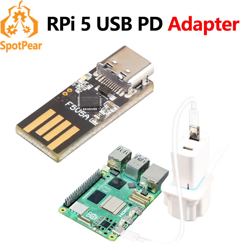 Raspberry Pi 5 USB A C Mini PD - Pi Power Supply recensie en prijs
