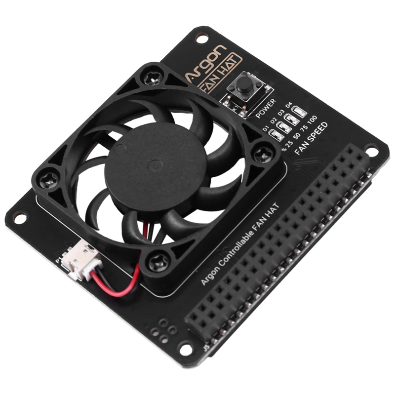 New-3X Argon Fan HOED Voor Ras - Raspberry Pi 4 recensie en prijs
