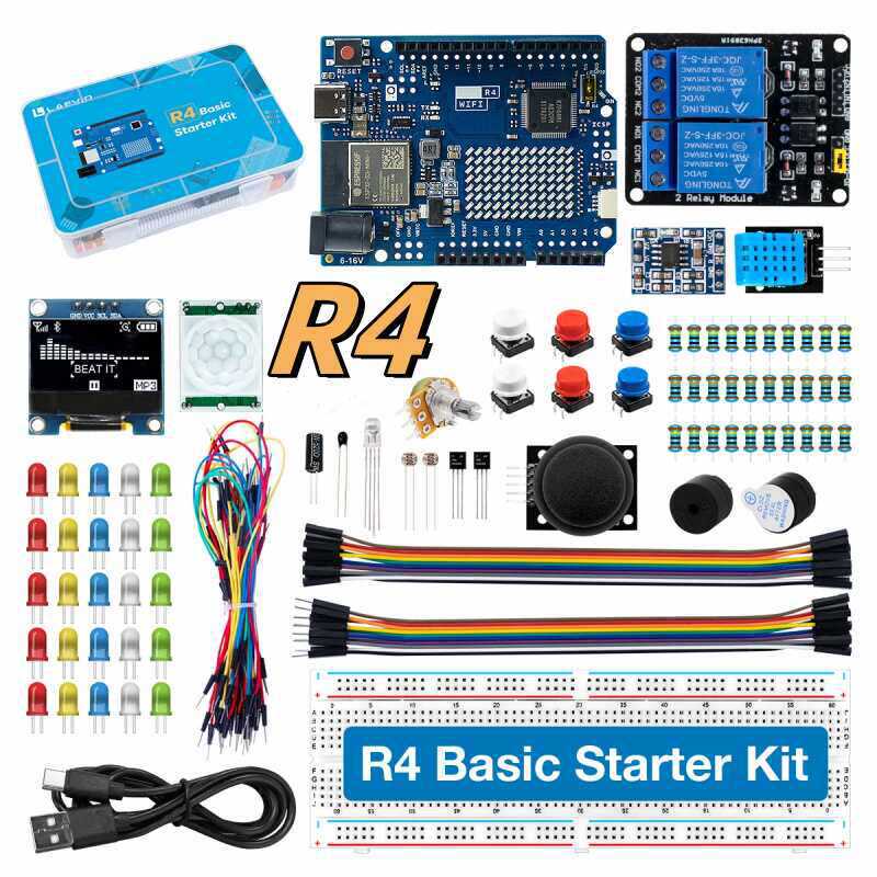 UNO R4 WiFi-compatibele ontwik - Arduino Kit recensie en prijs