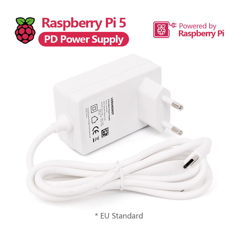 Raspberry Pi 5 PD-voedingsadap - Pi Power Supply recensie en prijs