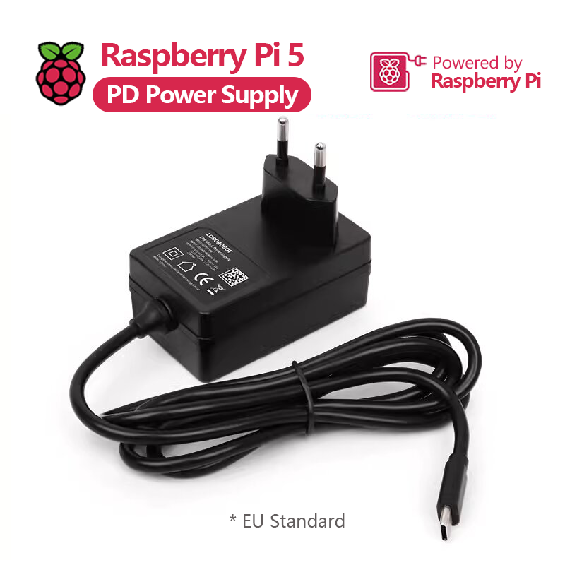 Raspberry Pi 5 PD-voedingsadap - Pi Power Supply recensie en prijs