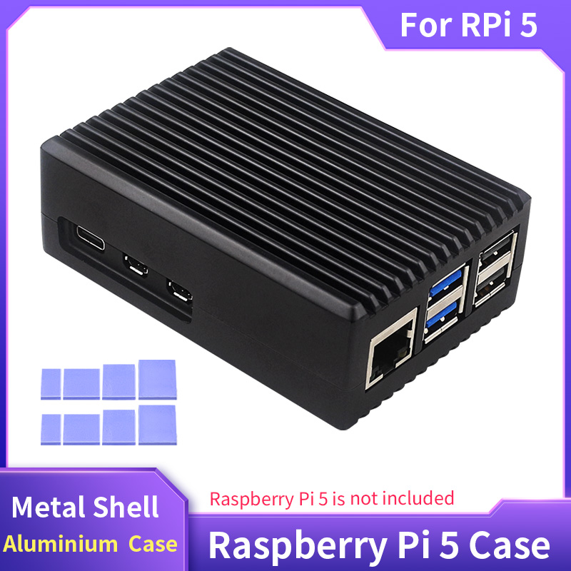 Raspberry Pi 5 Metalen Omhulse - Pi 5 Case recensie en prijs