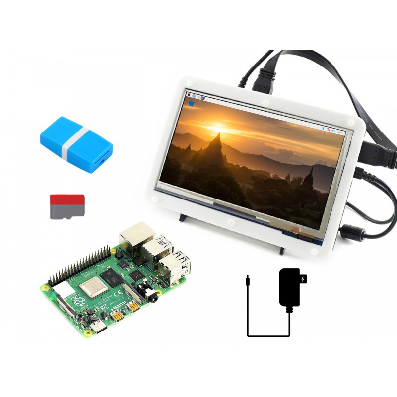 Raspberry Pi 4 Model B Display - Raspberry Pi Kit recensie en prijs