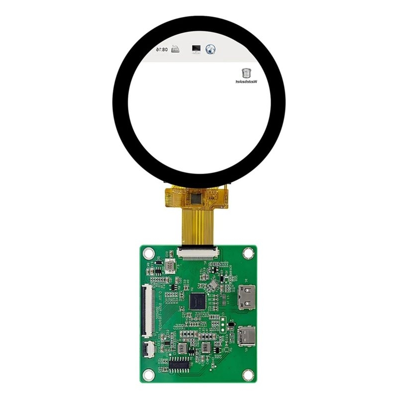 A52T DSI TFT LCD rond display  - Pi Display recensie en prijs