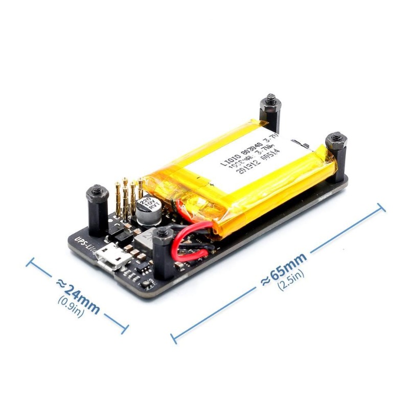 UPS-Lite-module voor Raspberry - Pi Zero recensie en prijs