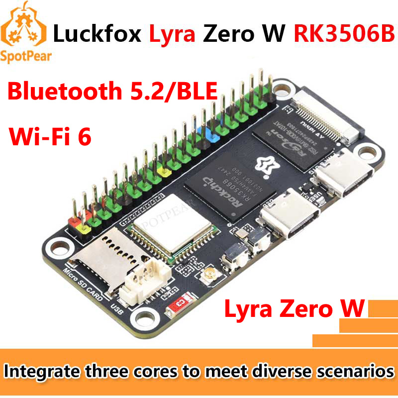 Luckfox Lyra Zero W RK3506B Ro - Pi Zero recensie en prijs