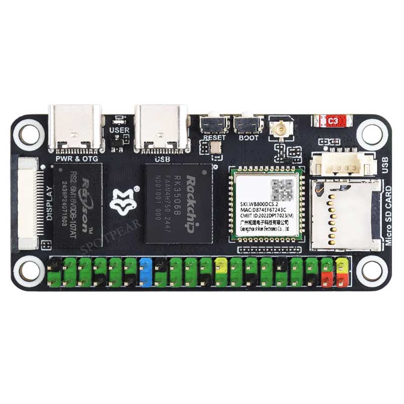 Luckfox Lyra Zero W RK3506B Ro - Pi Zero recensie en prijs
