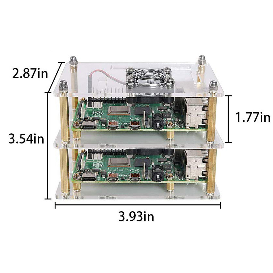 Raspberry Pi 4B 3B 3B+ 2B 15 l - Pi Cooler recensie en prijs