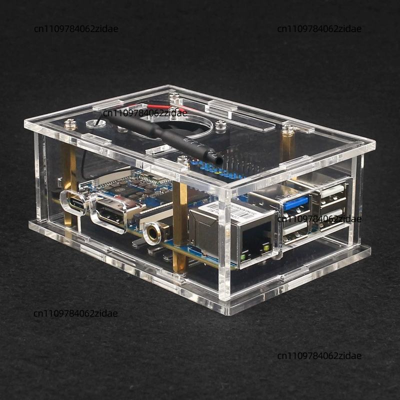 Voor Orange Pi 4PRO Acrylbehui - Pi 4 Case recensie en prijs