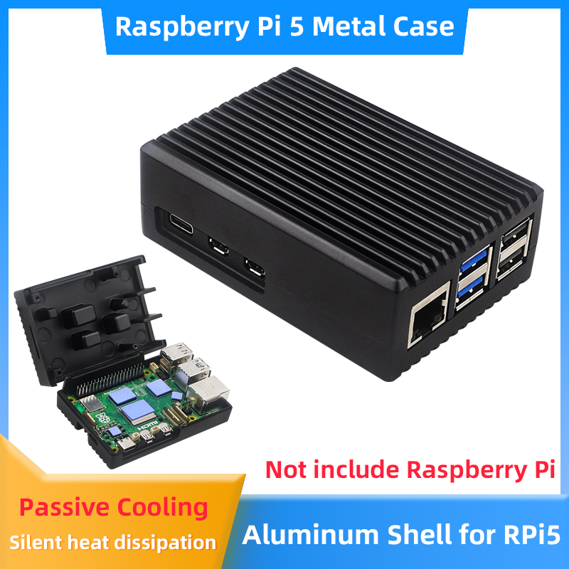 Raspberry Pi 5 Aluminium behui - Pi Cooler recensie en prijs