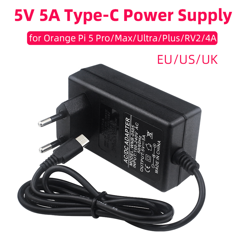 Orange Pi 5V 5A Voeding Type-C - Pi Power Supply recensie en prijs